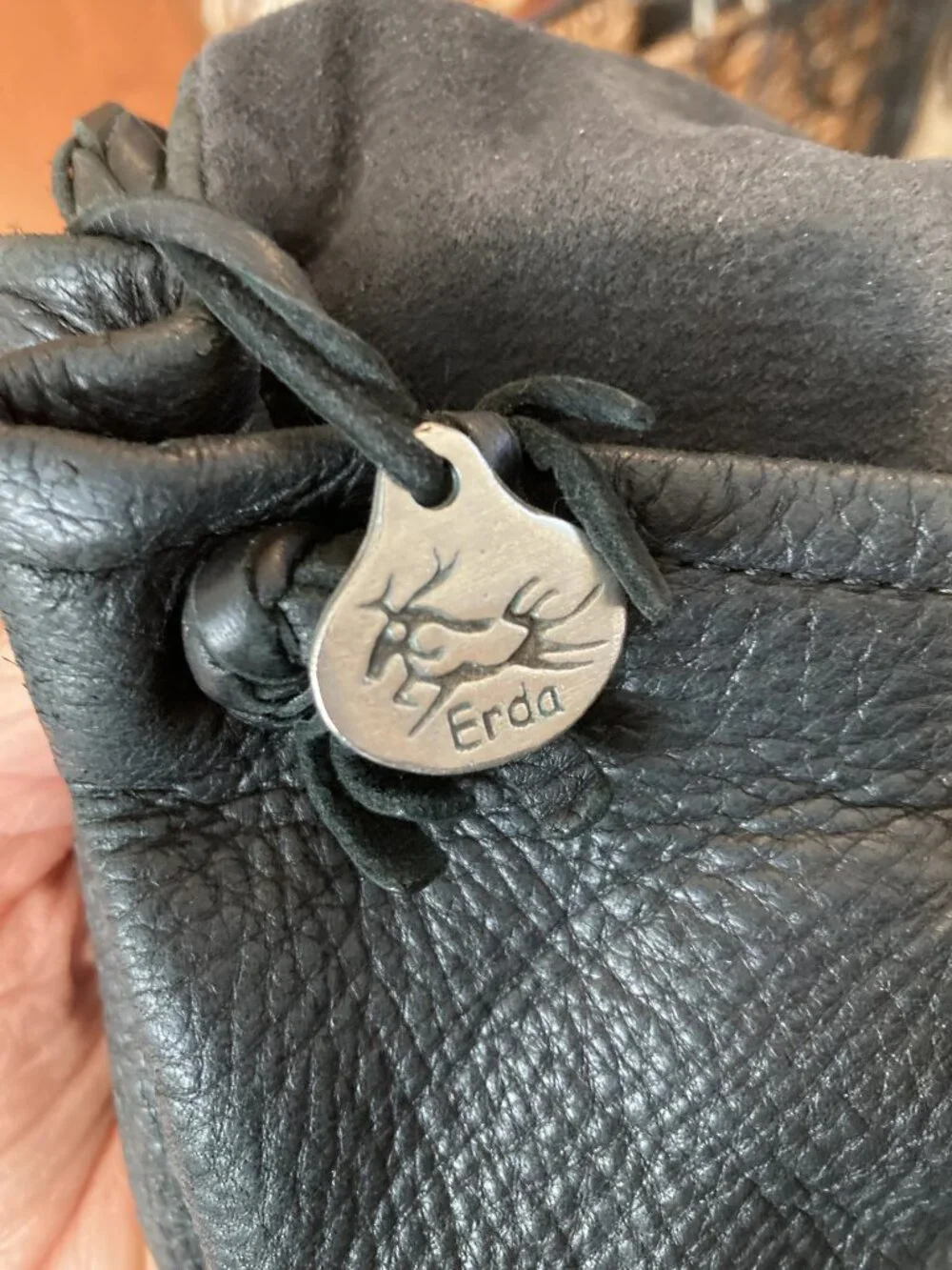Leather Fringe Erda Hobo bag
